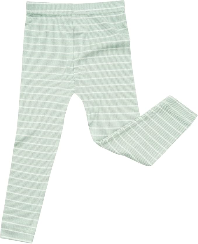 AVAUMA Stripe Pattern Baby Boys Girls Pajama Set Kids Toddler Snug fit Ribbed Sleepwear pjs for Daily Life Style