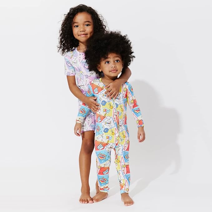 Bellabu Bear Convertible Footies for Baby Boys & Baby Girls, Family Matching Pajamas, Rayon from Bamboo