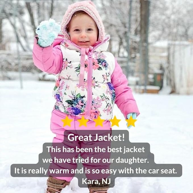 ONE KID The Road Coat Down | Car Seat Safe Winter Jacket | Crash Tested | Unisex | 12 Months-8 Years