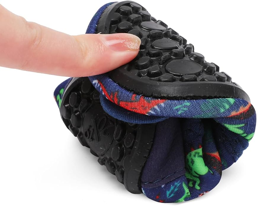 JIASUQI Baby Boys and Girls Barefoot Swim Water Skin Shoes Aqua Socks for Beach Swim Pool