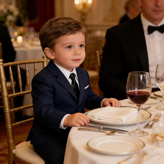 Baby Suit for Toddler Boys Infant Formal Suits Baby Boy Ring Bearer Wedding Outfit