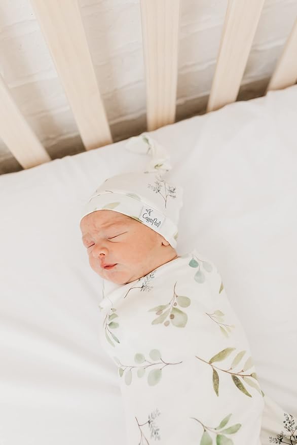 Copper Pearl Large Premium Knit Baby Swaddle Receiving Blanket Haven