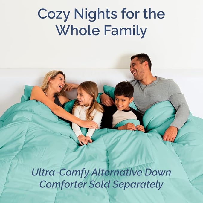 Full XL Size 4 Piece Sheet Set - Comfy Breathable & Cooling Bed Sheets Set - Hotel Luxury Bedding for Women, Men, Kids, Teens, Boys & Girls - Deep Pockets, Soft & Wrinkle Free - Oeko-Tex - Spa Blue