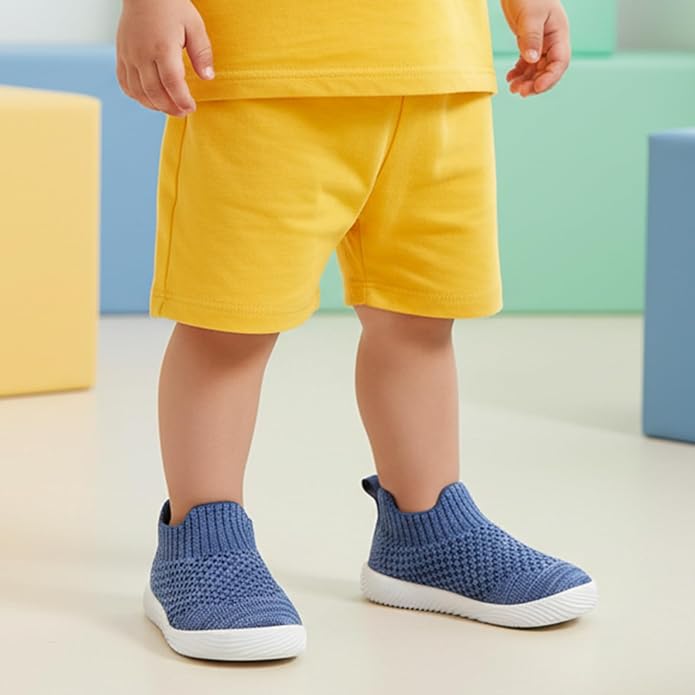 MORENDL Baby Toddler Walking Socks Non-Slip Breathable Unisex Casual Sneakers