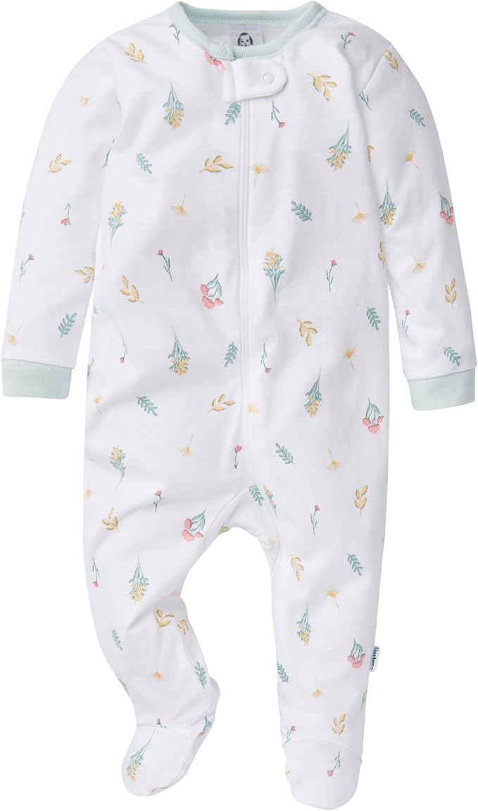 Gerber baby-girls 4 Pack Sleep 'N Play Footie