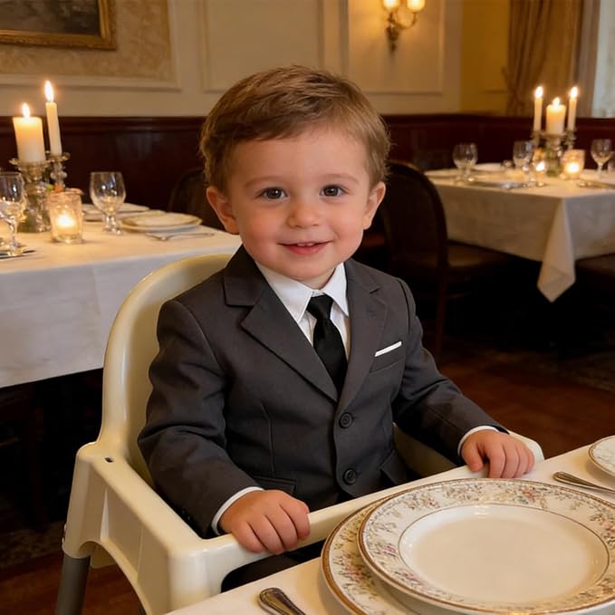 Baby Suit for Toddler Boys Infant Formal Suits Baby Boy Ring Bearer Wedding Outfit