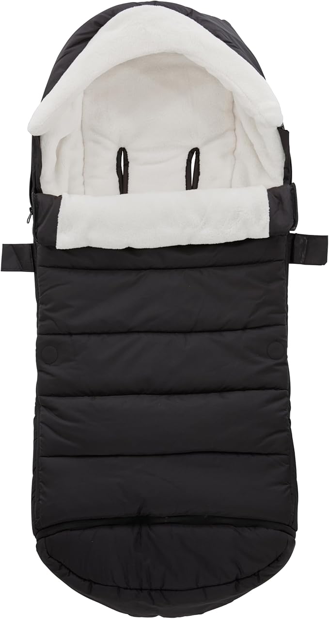 Bunting Bag for UPPAbaby Vista, V2, V3, Cruz, V2, V3 RumbleSeat, V2, V3 Ridge, Minu Strollers, Warm and ultra-plush Waterproof Stroller Footmuff, Extendable winter stroller cover, sleeping bag