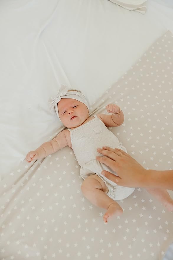 Copper Pearl Baby Swaddle Blanket - Premium Knit Baby Blanket, Large Soft Stretchy Receiving Blankets for Baby Boy and Girl, Swaddles for Newborn, Infant, and Toddler (Twinkle)