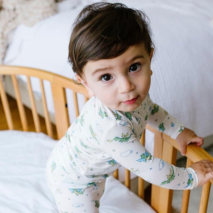 Bellabu Bear Convertible Footies for Baby Boys & Baby Girls, Family Matching Pajamas, Rayon from Bamboo