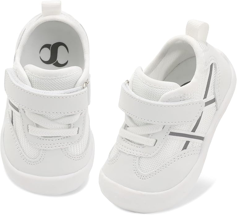 Scurtain Baby Shoes Boy Girl First Walking Shoe Infant Crib Breathable Sneakers Lightweight Barefoot Shoes for Babies