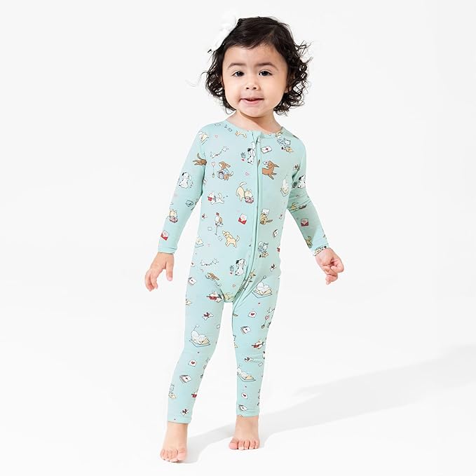 Bellabu Bear Convertible Footies for Baby Boys & Baby Girls, Family Matching Pajamas, Rayon from Bamboo
