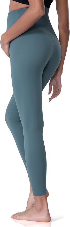 POSHDIVAH Women's Maternity Leggings Over The Belly Pregnancy Yoga Pants Active Wear Workout Leggings
