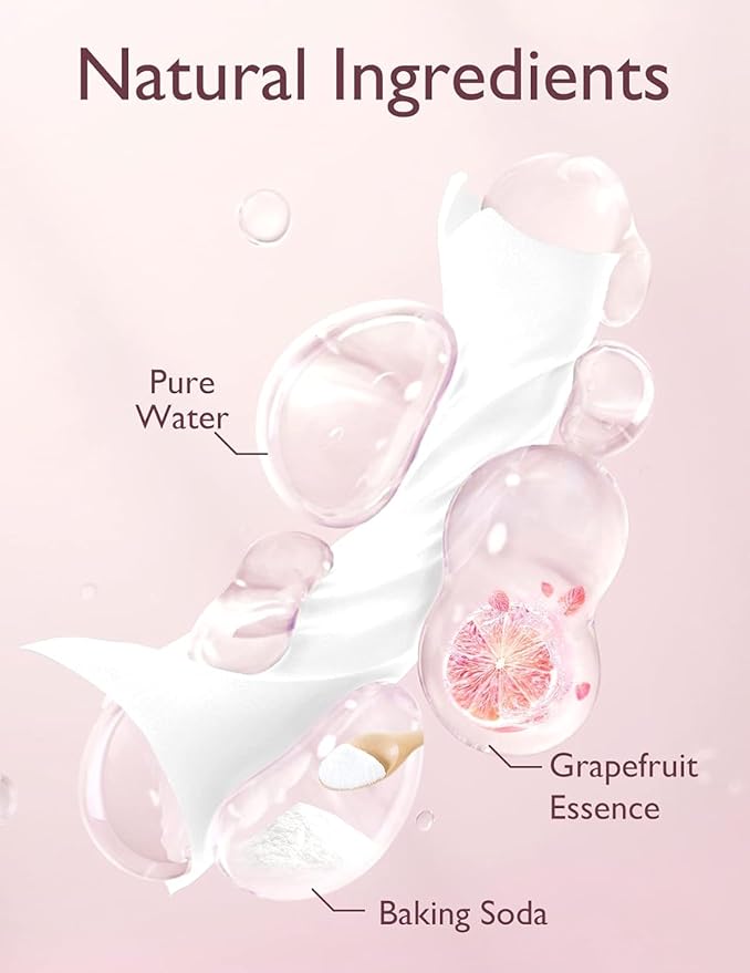 Momcozy Natural Breast Pump Wipes for Parts Cleaning On-The-go, 30 Count, Flash Clean & Resealable