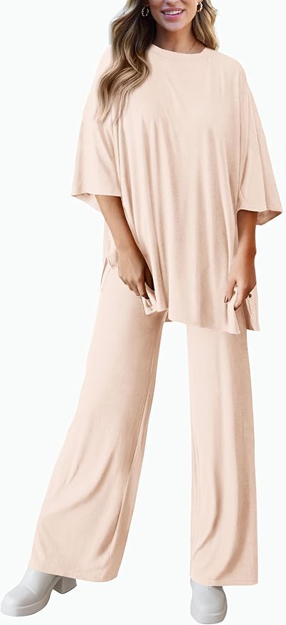PRETTYGARDEN Two Piece Sets for Women Summer Fashion Lounge Matching Set 2026 Spring Travel Vacation Airport Outfits Clothing