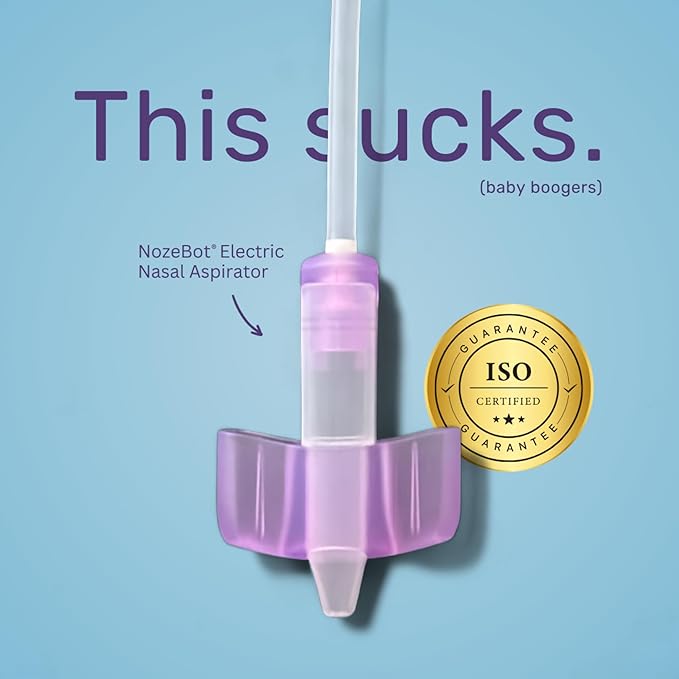 Dr. Noze Best | NozeBot Replacement Filters - Electric Baby Nasal Aspirator | Pediatric ENT-Designed Baby Care for Nose Sucker | Filters | Aspirator Filters