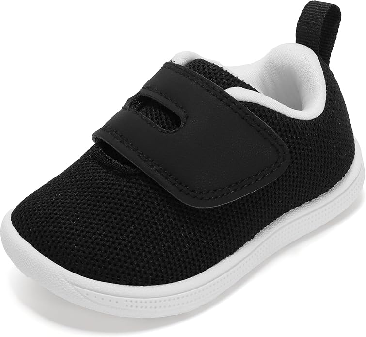 Baby Boy Girl Wide Toe Box Shoes Toddler Barefoot Shoe Non-Slip First Walking Infant Sneakers 6 9 12 18 24 Month
