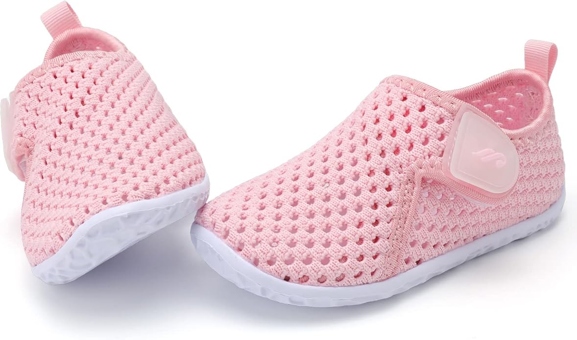 JIASUQI Baby Boys Girls Barefoot Swim Pool Water Shoes Beach Walking Sandals Athletic Sneakers