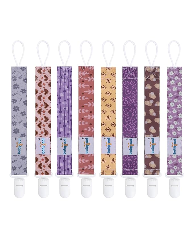 babygoal Baby Pacifier Clips 8 Pack 8PB27