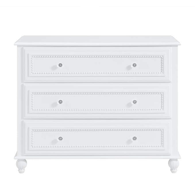 Oxford Baby Briella 3-Drawer Dresser, White
