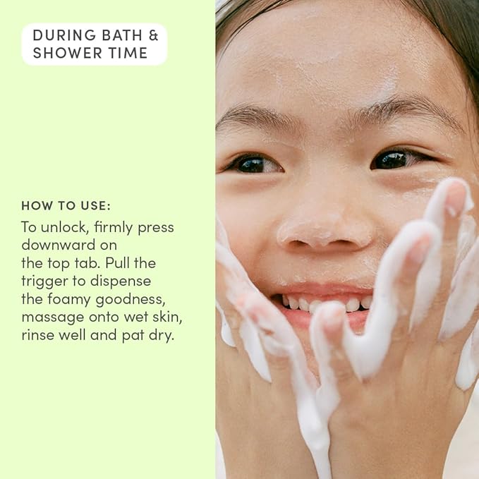 Evereden Kids Foam Soap, Cloud Body Wash (6.7 fl. oz., Juicy Citrus): Spray, Shape & Splash: The Fun, Fluffy Foam That Makes Bath Time Playtime, Hydrating Foaming Bath Soap for Sensitive Skin