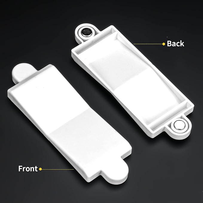 White, 6-Piece: Child Proof Switch Blocker and Cover for Light Switch, Lock Out in Style
