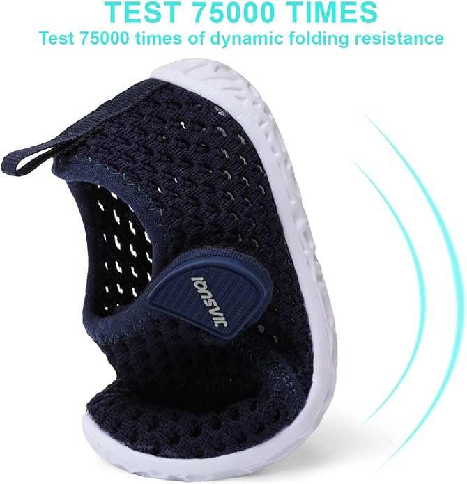 JIASUQI Baby Boys Girls Barefoot Swim Pool Water Shoes Beach Walking Sandals Athletic Sneakers