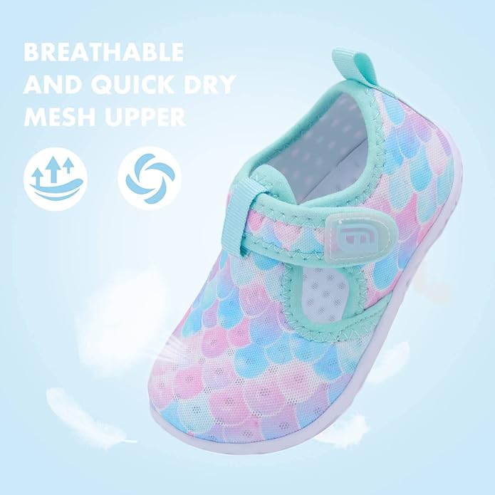 JOINFREE Baby Toddler Water Shoes Boys Girls Sandals Barefoot Kids Breathable Sneakers Shoes for Walking Running