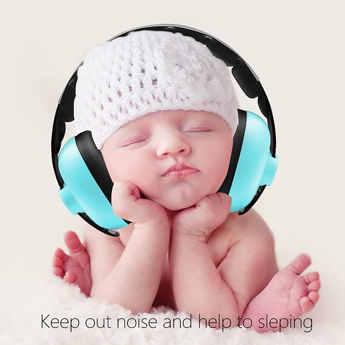 Earmuffs Infant Hearing Protection Baby Headphones Noise Cancelling Headphones for Babies for 3 Months to 3 Years