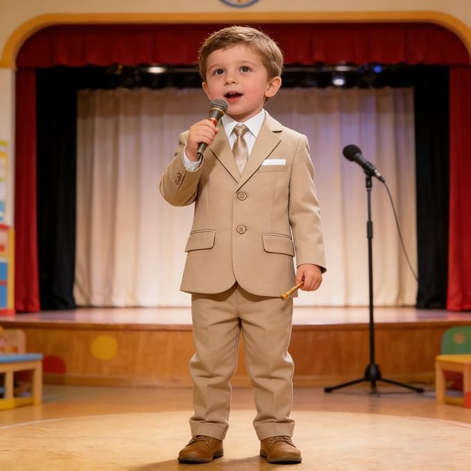 Baby Suit for Toddler Boys Infant Formal Suits Baby Boy Ring Bearer Wedding Outfit