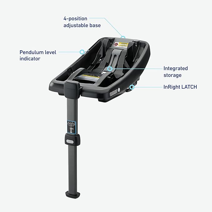 Graco SnugRide SnugLock Infant Car Seat Base ft. Load Leg Technology, Black