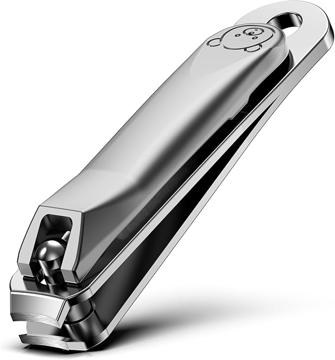 FVION Kids Nail Clippers, Small Jaw Baby Nail Clipper Trimmers for Infants and Toddlers, Precision Children Nail Clippers Nail Grooming Tool for Tiny Fingers and Toes - Silver