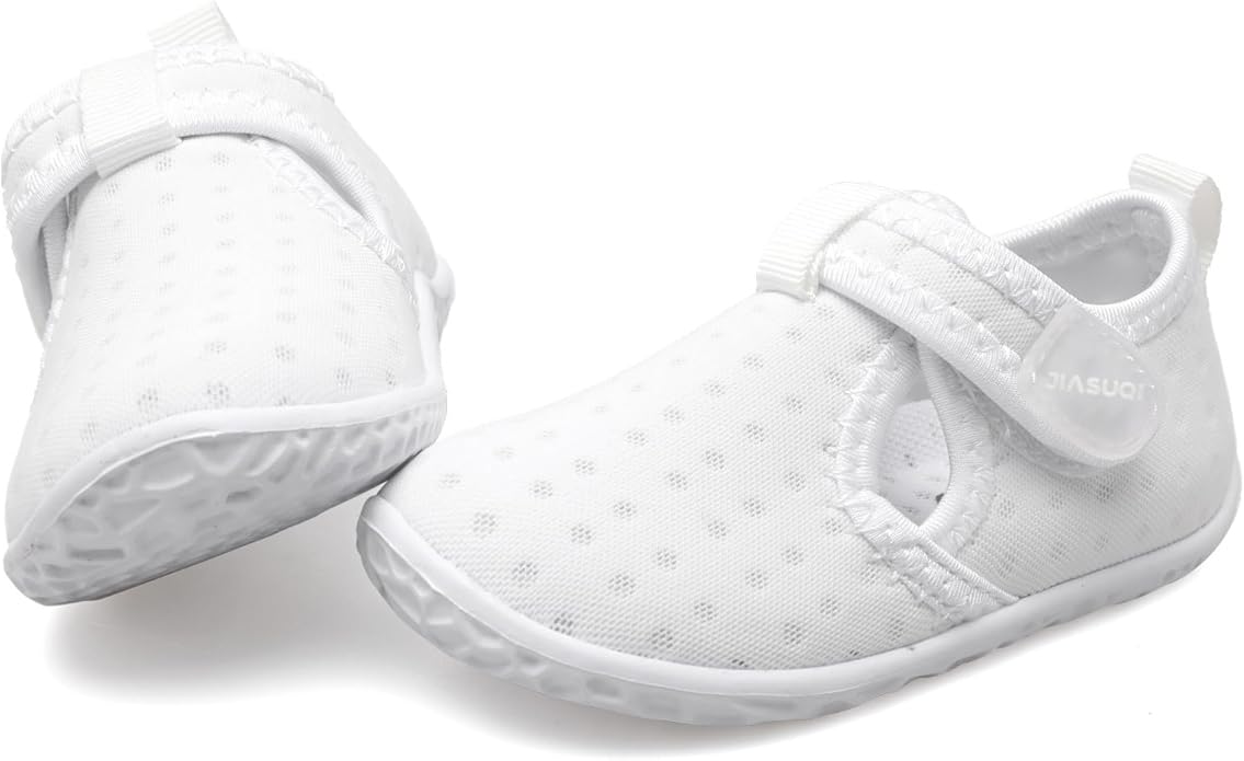 JIASUQI Baby Boys Girls Barefoot Swim Pool Water Shoes Beach Walking Sandals Athletic Sneakers