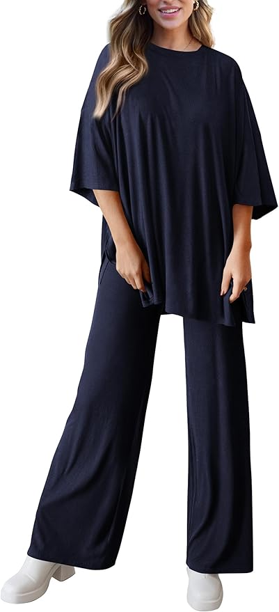 PRETTYGARDEN Two Piece Sets for Women Summer Fashion Lounge Matching Set 2026 Spring Travel Vacation Airport Outfits Clothing