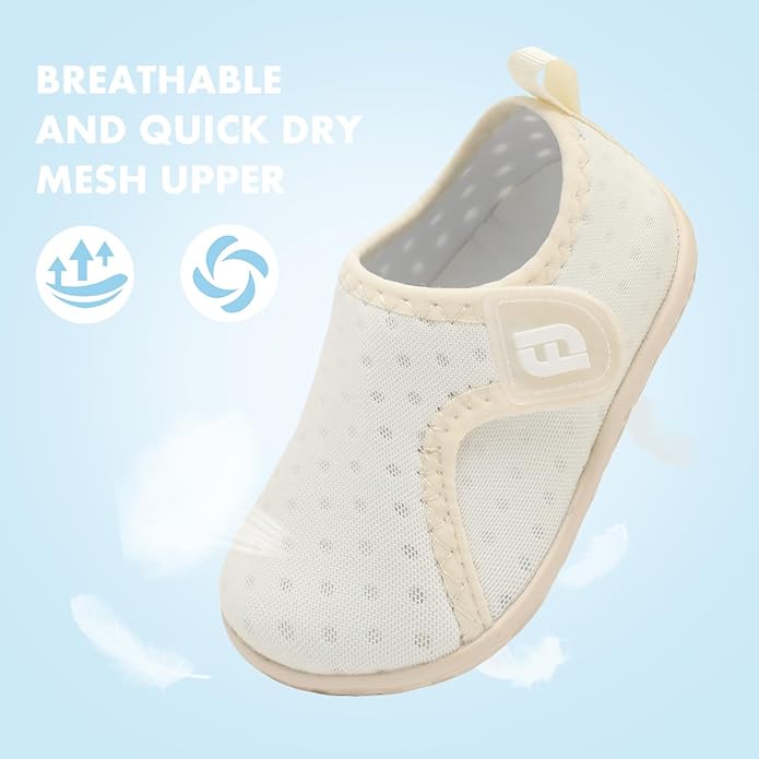 JOINFREE Baby Toddler Water Shoes Boys Girls Sandals Barefoot Kids Breathable Sneakers Shoes for Walking Running