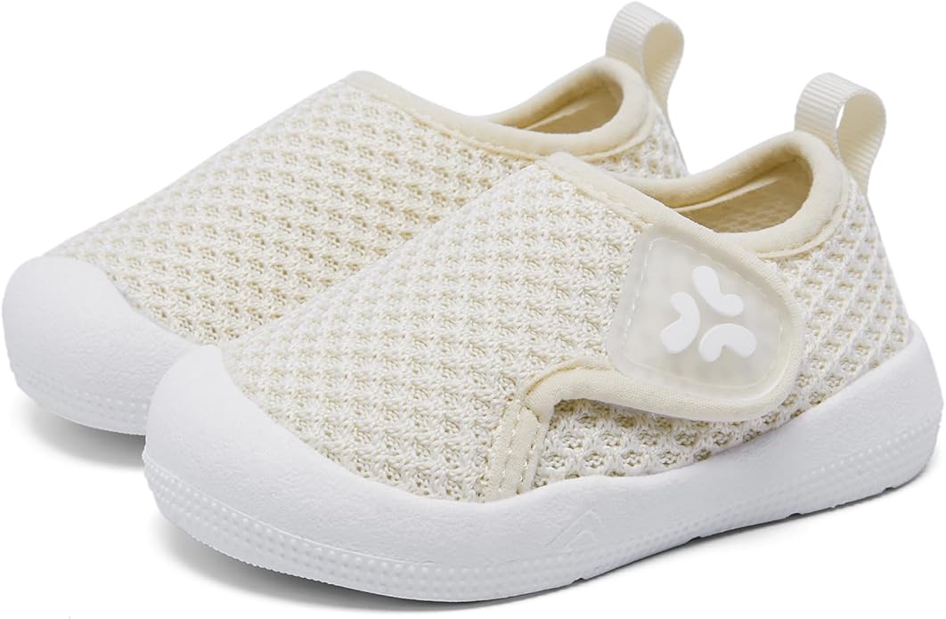 Baby Shoes Infant Boys Girls First Walker Shoes Baby Walking Shoes Lightweight Breathable Sneakers with Non-Slip Soles 0-24 Months