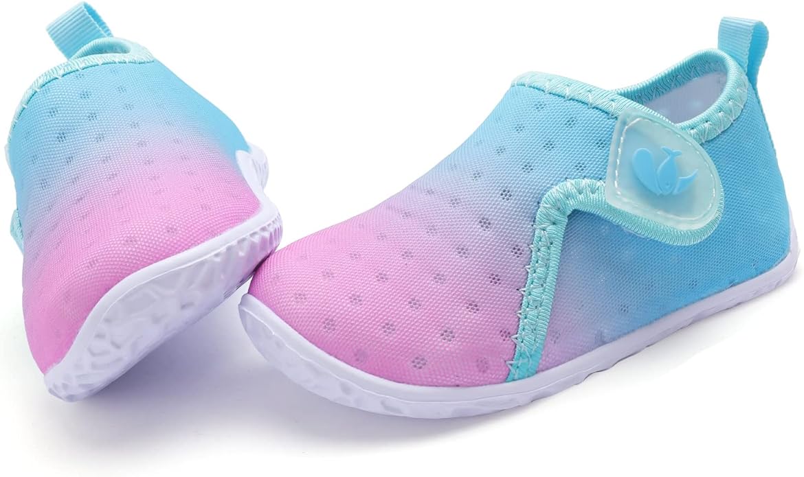 JIASUQI Baby Boys Girls Barefoot Swim Pool Water Shoes Beach Walking Sandals Athletic Sneakers