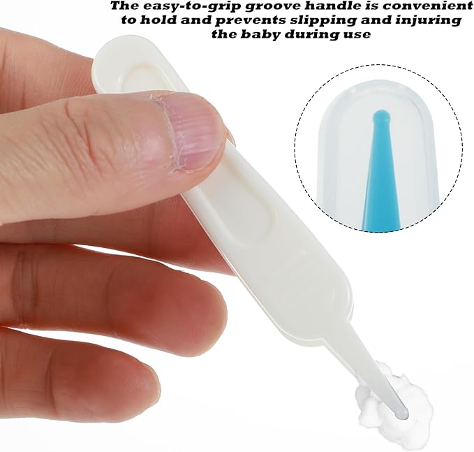 5 Pcs Nose Cleaning Tweezers, 5 Colors Baby Booger Picker with Round Head Effective Nose Picker Baby Ear Noses Navel Cleaner Clip for Babys Care