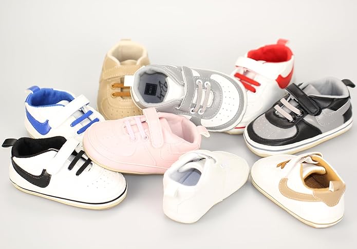 Baby Shoes Boys Girls Infant Sneakers Toddler Crib First Walker Lightweight Shoes