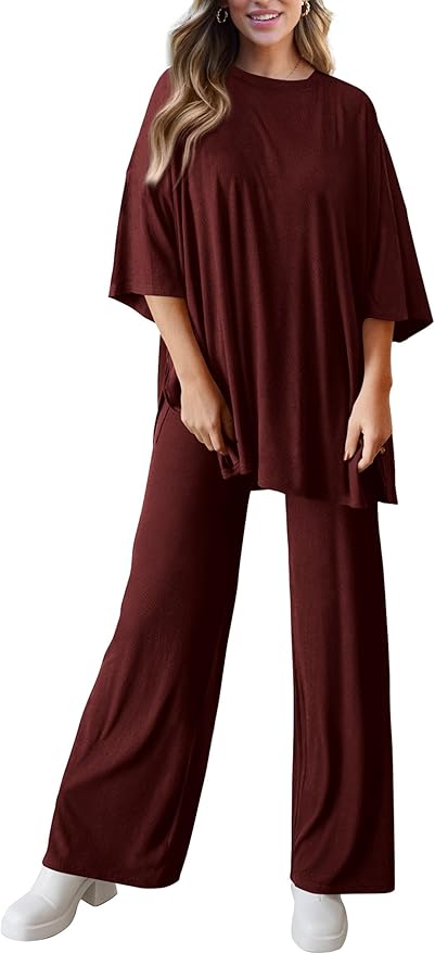 PRETTYGARDEN Two Piece Sets for Women Summer Fashion Lounge Matching Set 2026 Spring Travel Vacation Airport Outfits Clothing