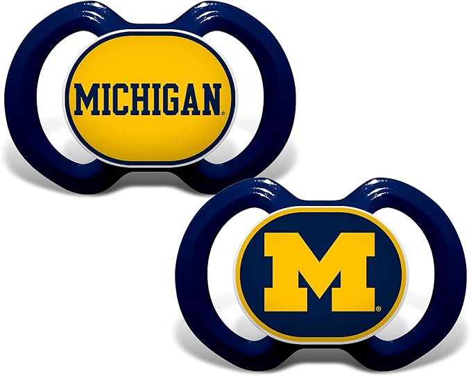 Baby Fanatic NCAA Baby Pacifiers