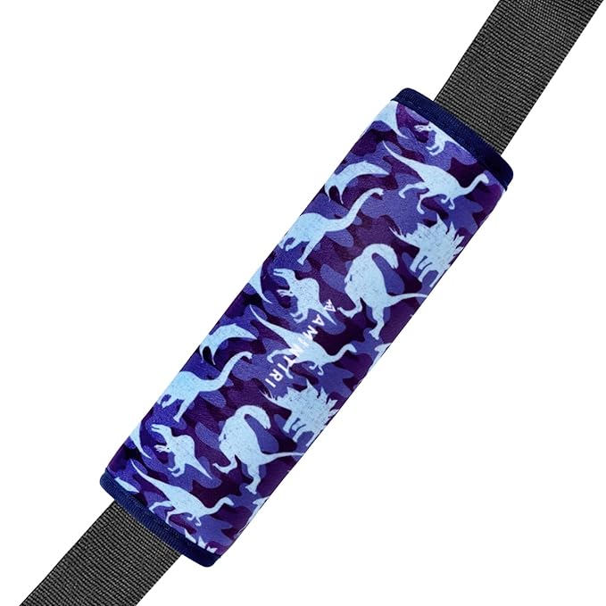 Seat Strap Shoulder Pads for Kids, Seat Belt Cover for Children, Soft Furry Seat Belt Cushion for Travel, Cartoon Car Seat Belt Pad Cover for Boys and Girls.