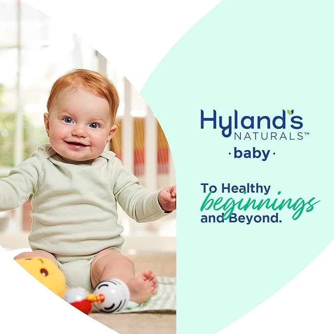 Hyland's Baby Mucus and Cold Relief, Daytime Baby Medicine, Infant Cold and Cough Remedy, Decongestant, 4 Fluid Ounce (Pack of 2)