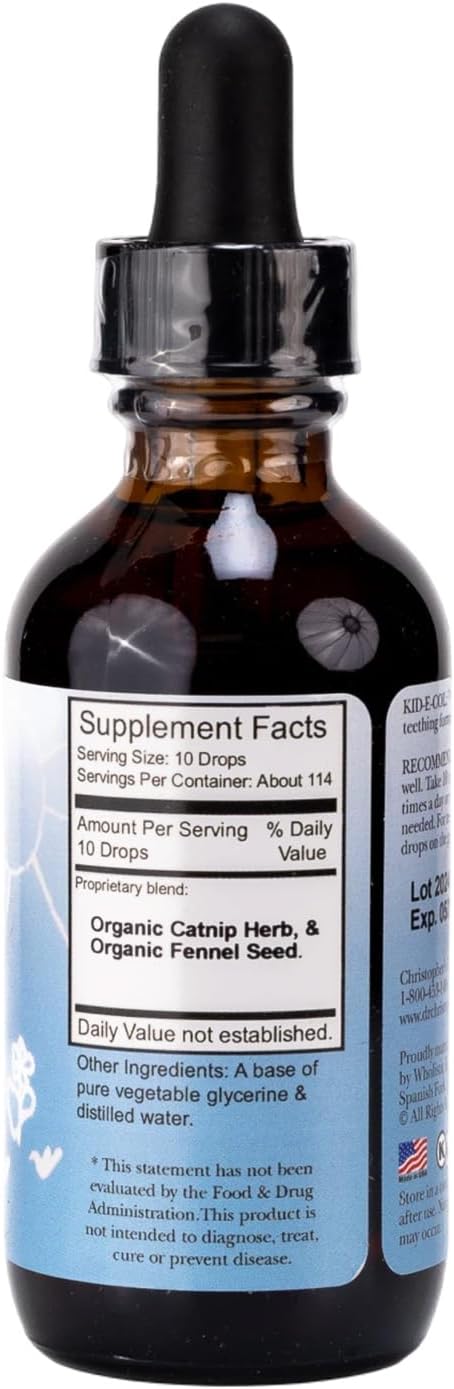 Christopher's Original Formulas Kid-e-Col Extract, Herbal Blend for Infant Colic & Teething, 2 oz Liquid