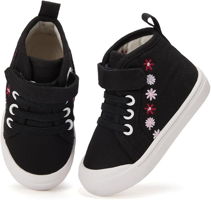 BMCiTYBM Toddler Baby Canvas Shoes Boys Girls Walking Sneakers