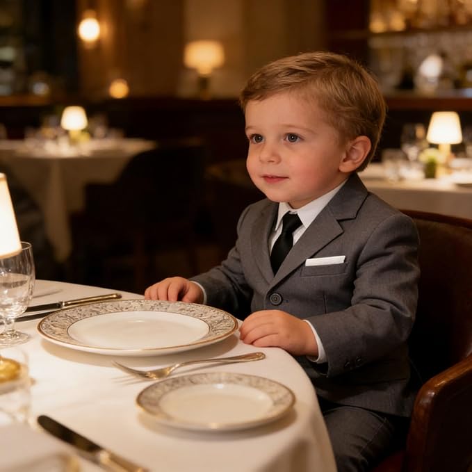 Baby Suit for Toddler Boys Infant Formal Suits Baby Boy Ring Bearer Wedding Outfit