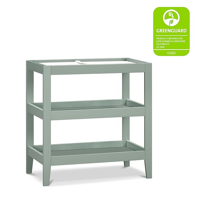 Carter's by Davinci Colby Changing Table in Light Sage, GREENGUARD Gold Certified