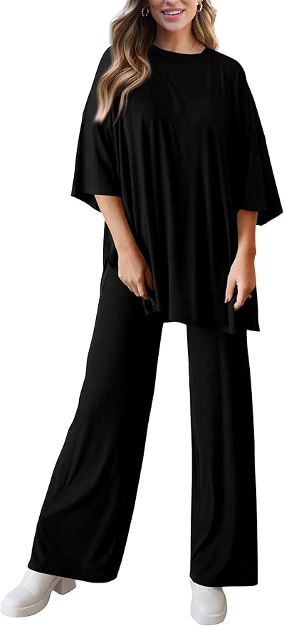 PRETTYGARDEN Two Piece Sets for Women Summer Fashion Lounge Matching Set 2026 Spring Travel Vacation Airport Outfits Clothing