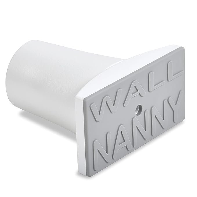 Wall Nanny Extender - 6 Inch Baby Gate Extension Guard (3 Inches per Side) Extends Pressure Mounted Gates + Protects Walls + Stabilizes Gate - for Child, Pet & Dog Gates - Protector Works on Stairs