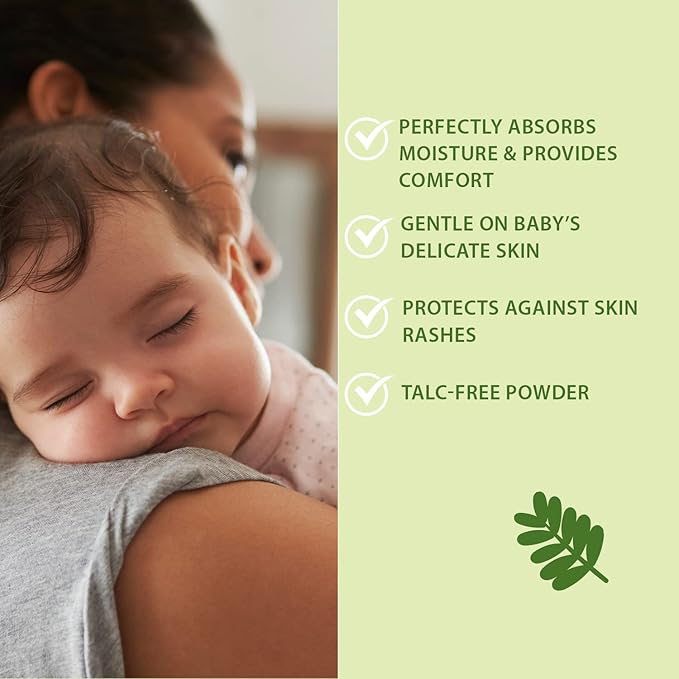 WBM Care 3 in 1 Baby Powder | Skin Reparing, Nourishing & Dry | Natural Dusting Powder | 4.9 oz