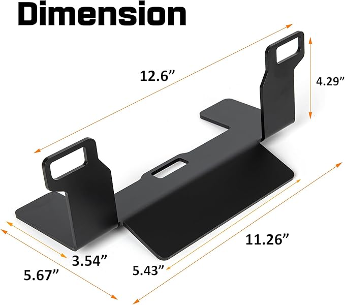ISOFIX Universal Car Seat Mount Bracket, Child Safety Car Seat Latch Anchor Kit, Steel Seat Latch Interface Bracket, ISOFIX Belt Connector for Commercial Vehicles, and Caravans, 12.6*5.43*4.29"